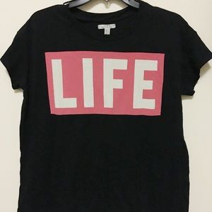 Black tshirt with Design on it