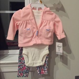 Girl NB outfit, Carter's new with tags