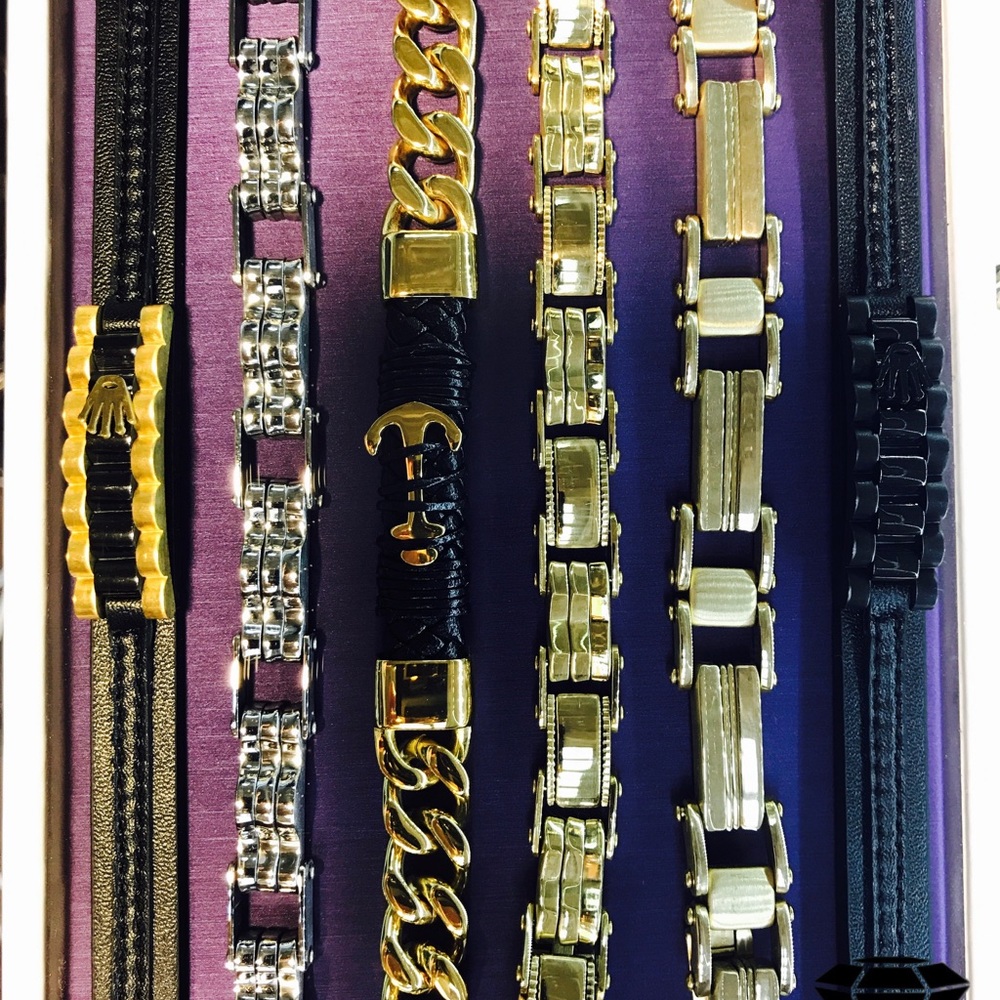 High quality Swiss steel bracelets