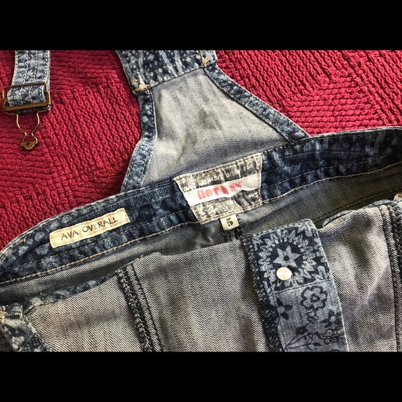 Floral print overalls - Picture 3 of 3