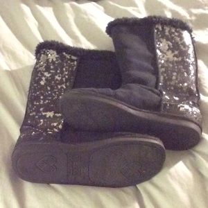 Justice Sequin Boots