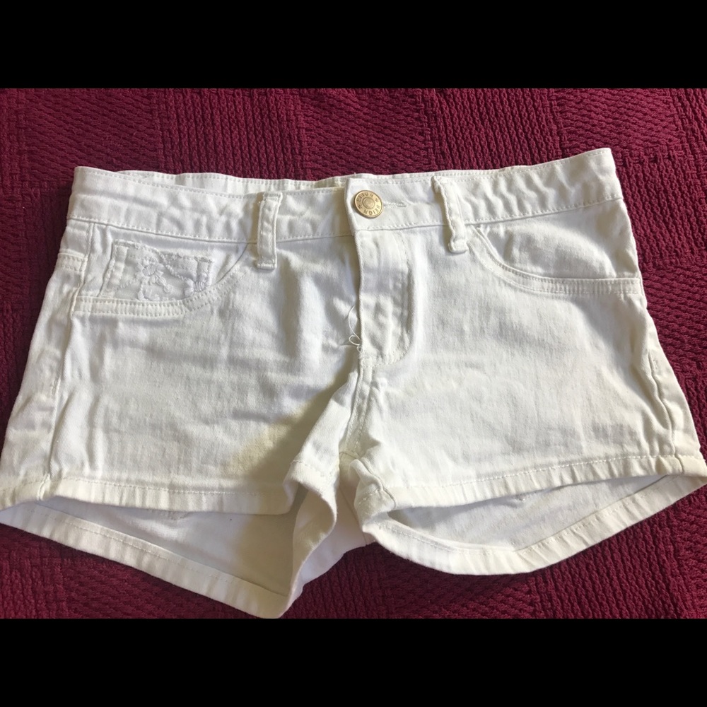 White shorts