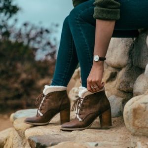 *NEW* RESTRICTED - TAP TAP HEELED BOOTIE SIZE 8.5