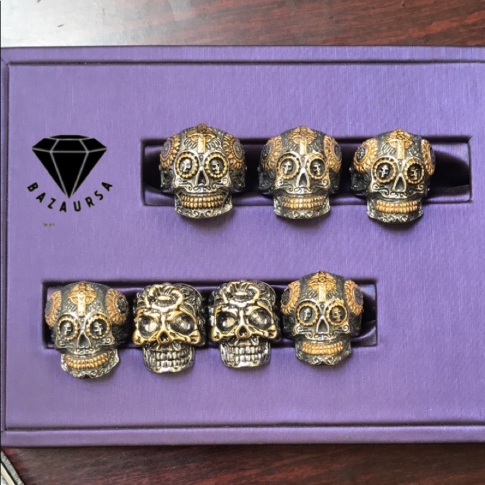 Stainless Steel skull ring