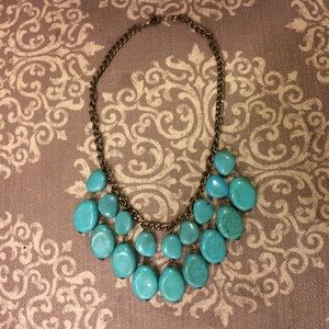 Teal Statement Necklace