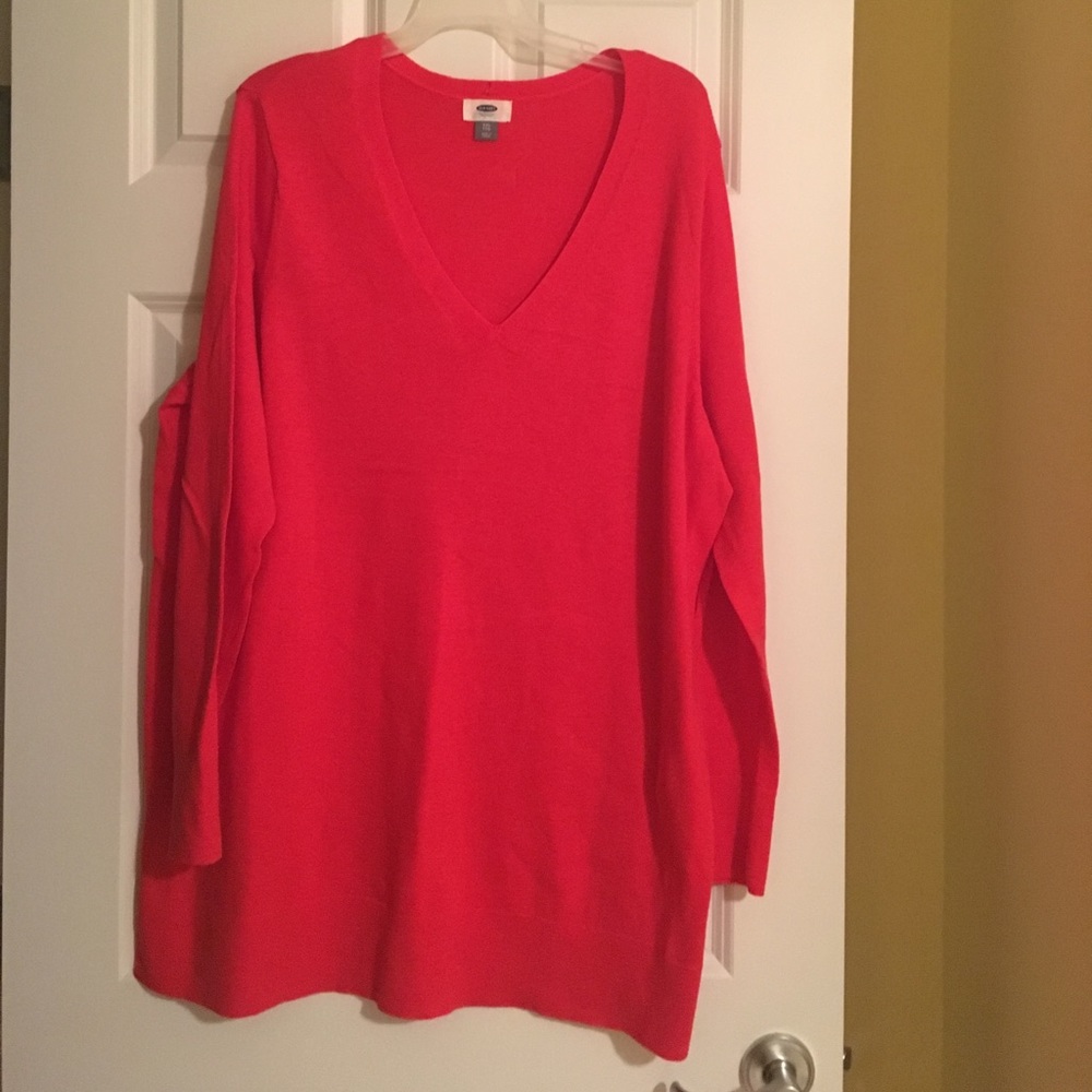 Orange XXL sweater. Worn maybe three times