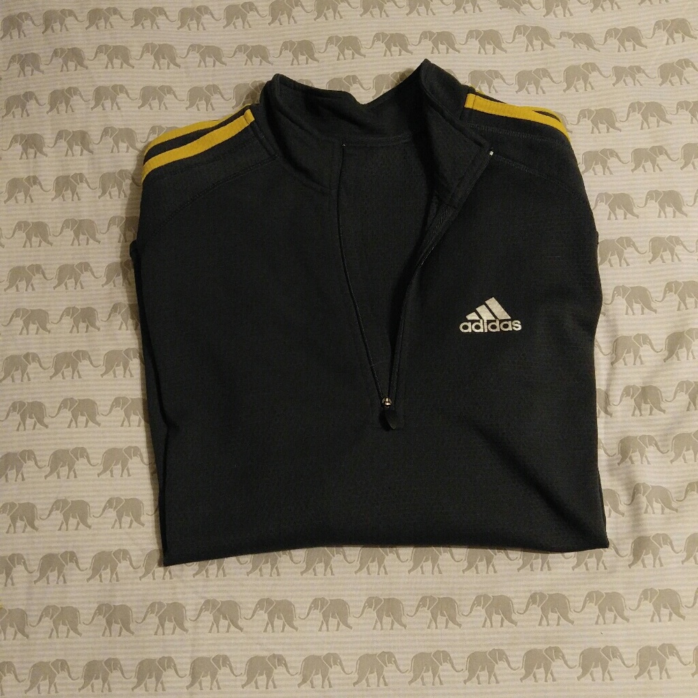 Men's Adidas lightweight 1/4 zip