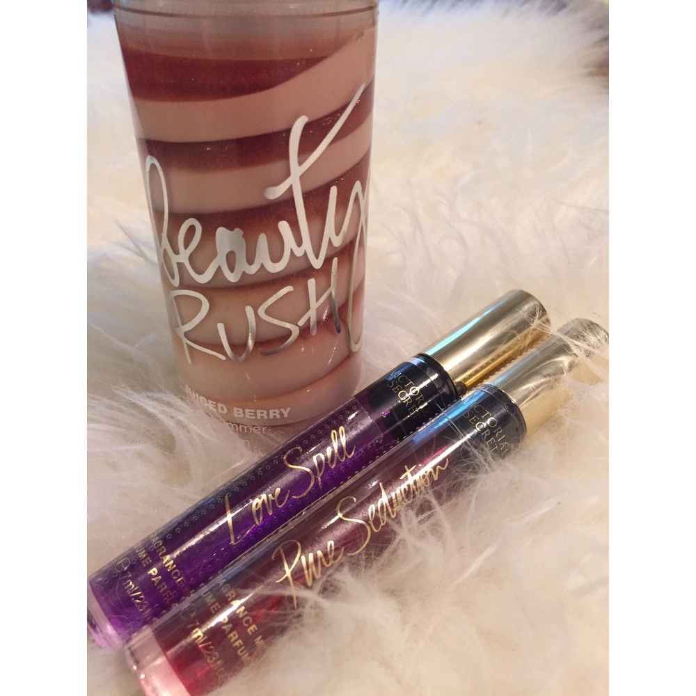 Victoria's Secret lotion and spray