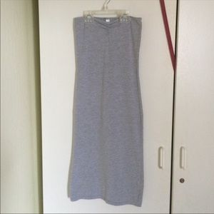 Cotton Spandex Strapless Ruched Dress Cotton Spandex Strapless Ruched Dress