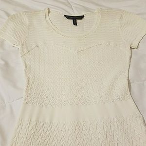 Bcbgmaxazria white dress Bcbgmaxazria white dress