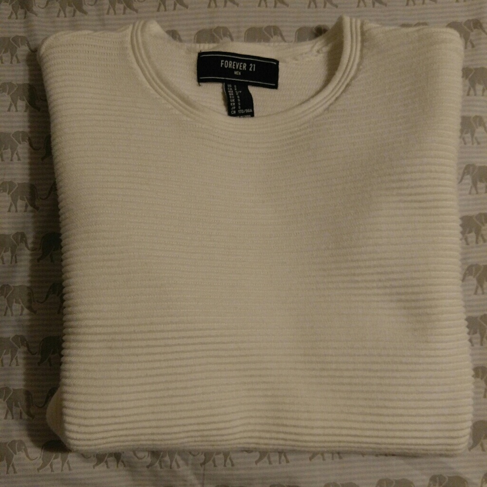 Men's Forever 21 ribbed sweater