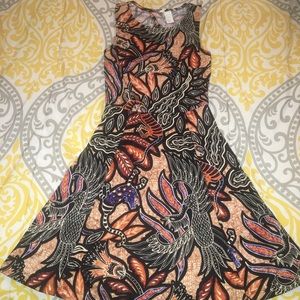 Size Small Sleeveless Floral Flared Dress Size Small Sleeveless Floral Flared Dress