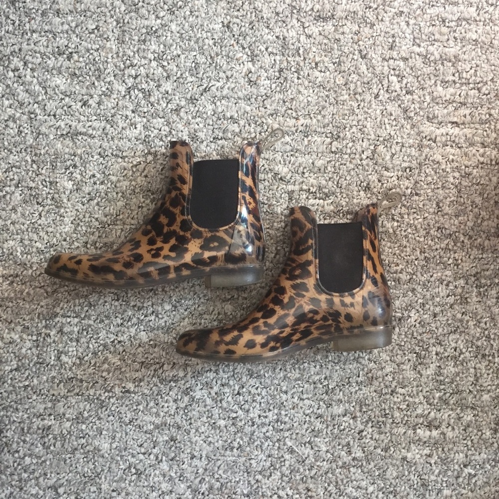 J crew rain boots