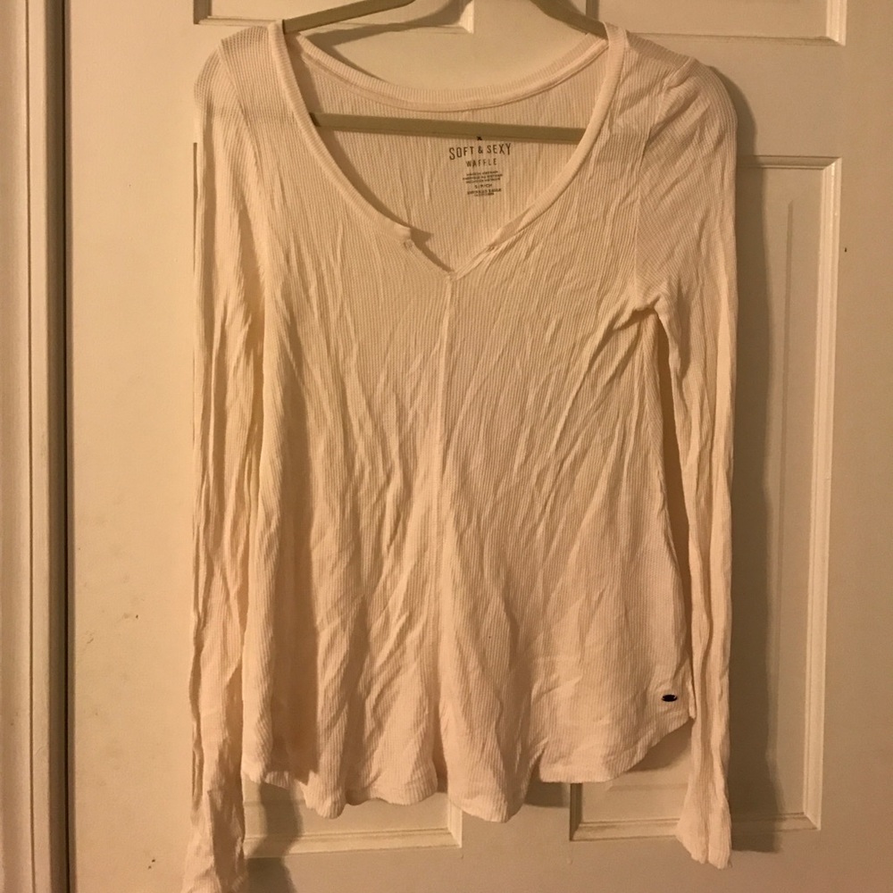 Waffle long sleeve shirt