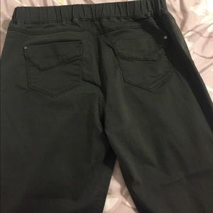 Olive Green Jeggings - Size Large