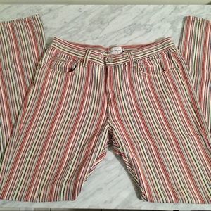 VTG Striped Denim Calvin Klein CK Jeans