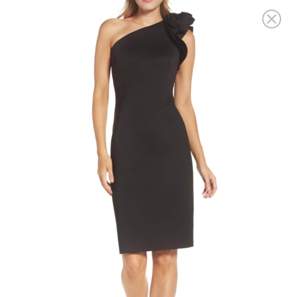 The MOST flattering cocktail dress ever! Eliza J