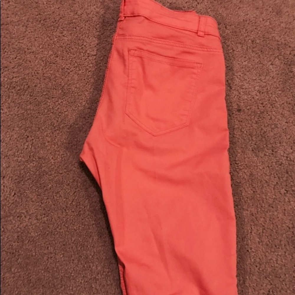 Peach pants