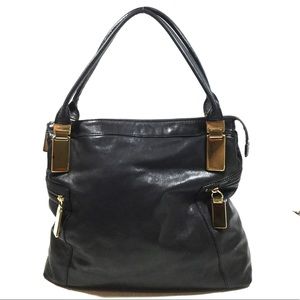 Banana Republic Black Leather Bag Banana Republic Black Leather Bag