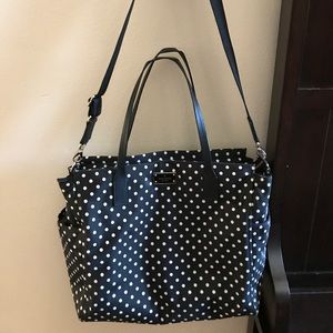 Kate Spade polka dot diaper bag - accepting offers