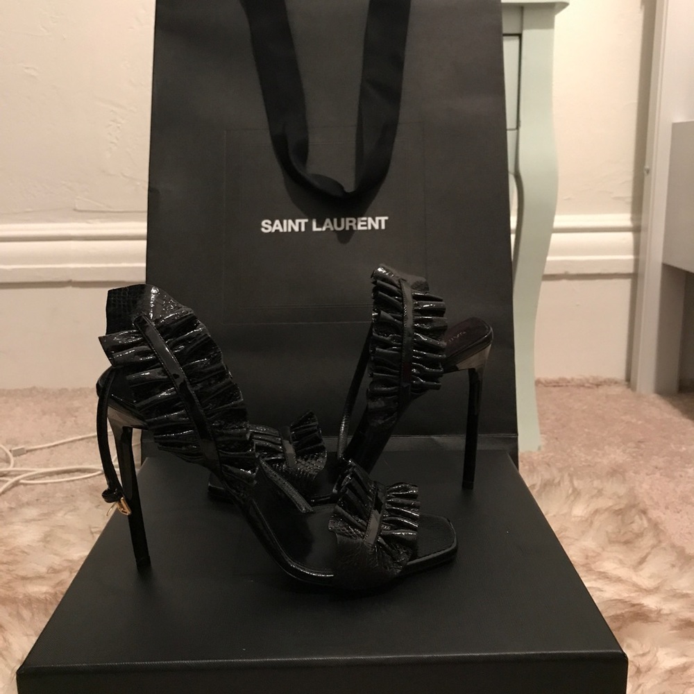 Saint Laurent Scarpe Donna Snake Sandals