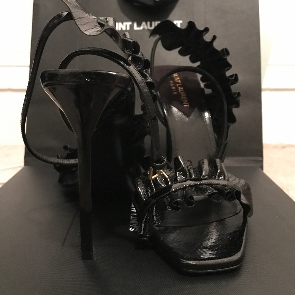 Saint Laurent Scarpe Donna Snake Sandals - Picture 4 of 5