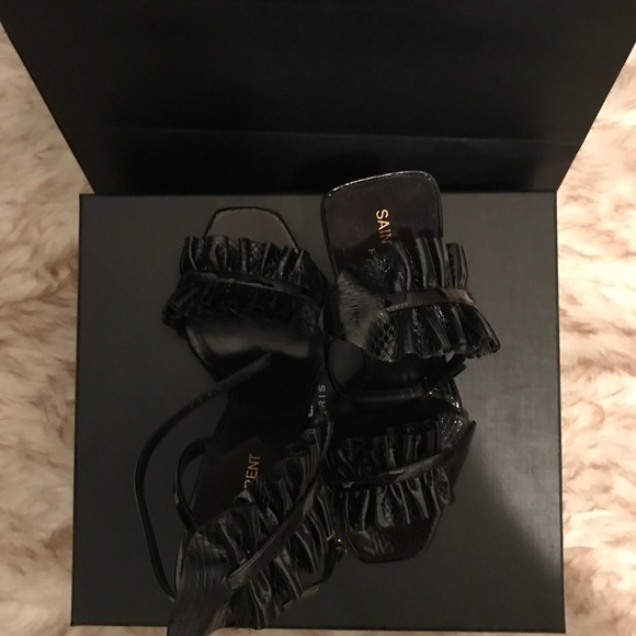 Saint Laurent Scarpe Donna Snake Sandals - Picture 2 of 5