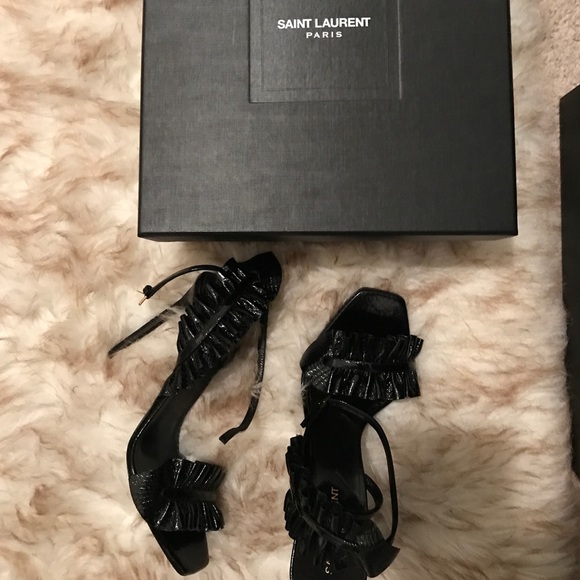 Saint Laurent Scarpe Donna Snake Sandals - Picture 3 of 5