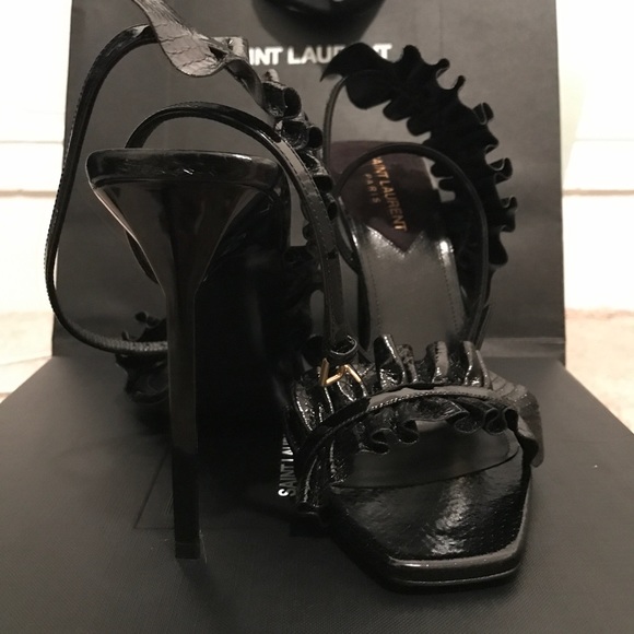 Saint Laurent Scarpe Donna Snake Sandals - Picture 4 of 5