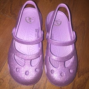 Girls sz11 CROCS