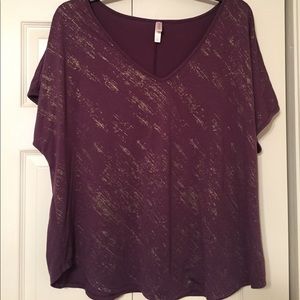 Xhilaration--Purple top (Worn once)