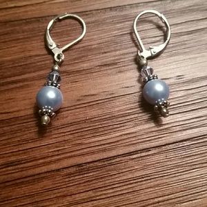 Blue earrings