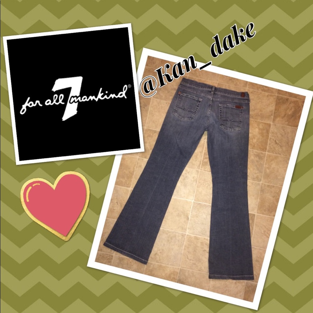 SOLD!!! 💌7 FOR ALL MANKIND💌 Flare Leg Jeans