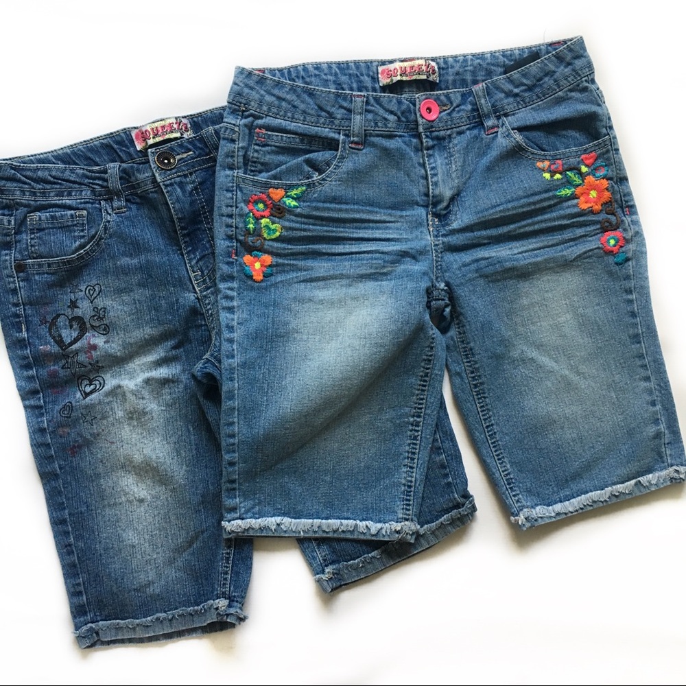 Squeeze Bermuda Doodle and Neon Shorts Bundle