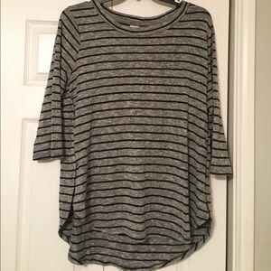 Faded Glory--Black and Gray top