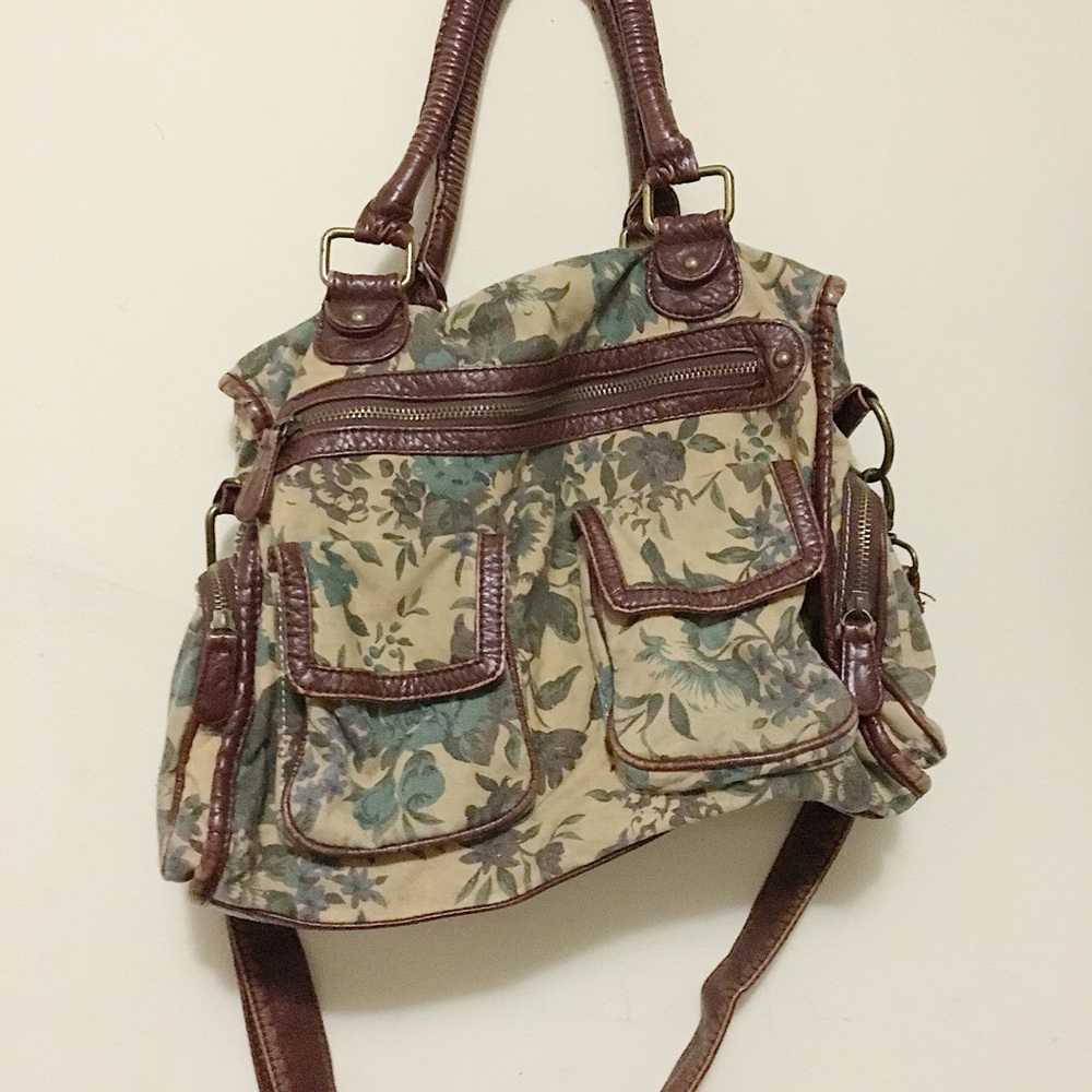 Purse/ Handbag with Adorable Flowers