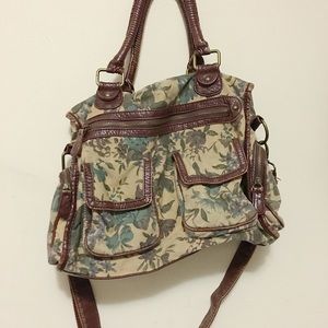 Purse/ Handbag with Adorable Flowers