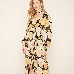 Vintage inspired forever 21 maxi dress NWT