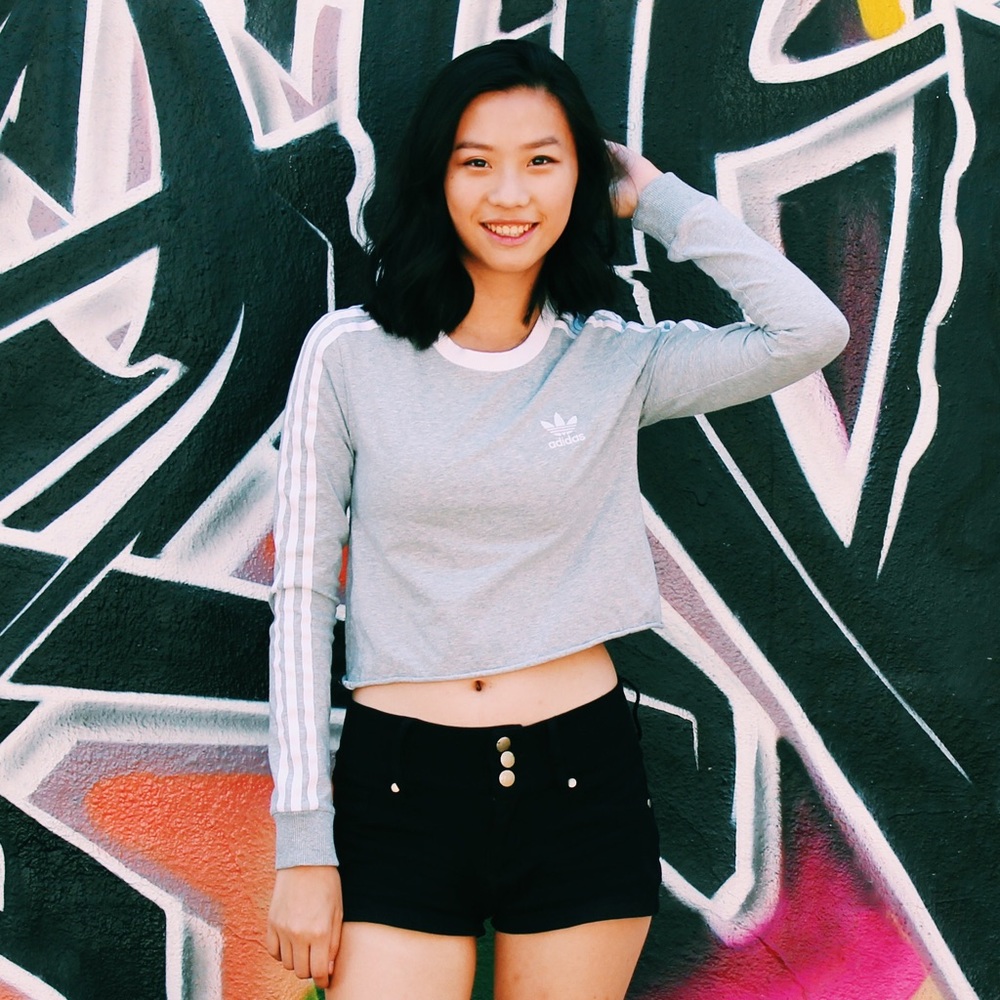 Adidas Cropped Sweatshirt