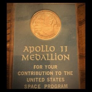 1969 Apollo 11 Medallion
