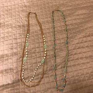 Long necklaces