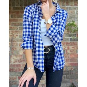 J. Crew plaid button down J. Crew plaid button down