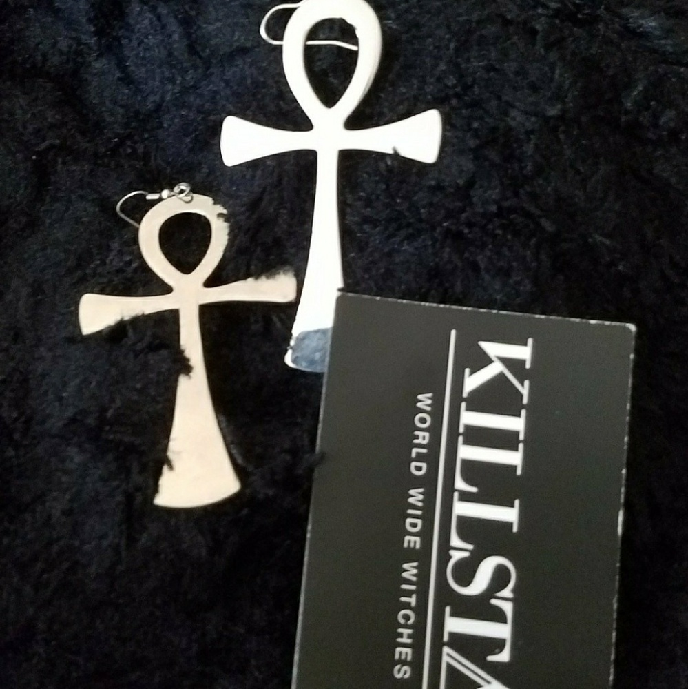 Killstar Ankh Earrings