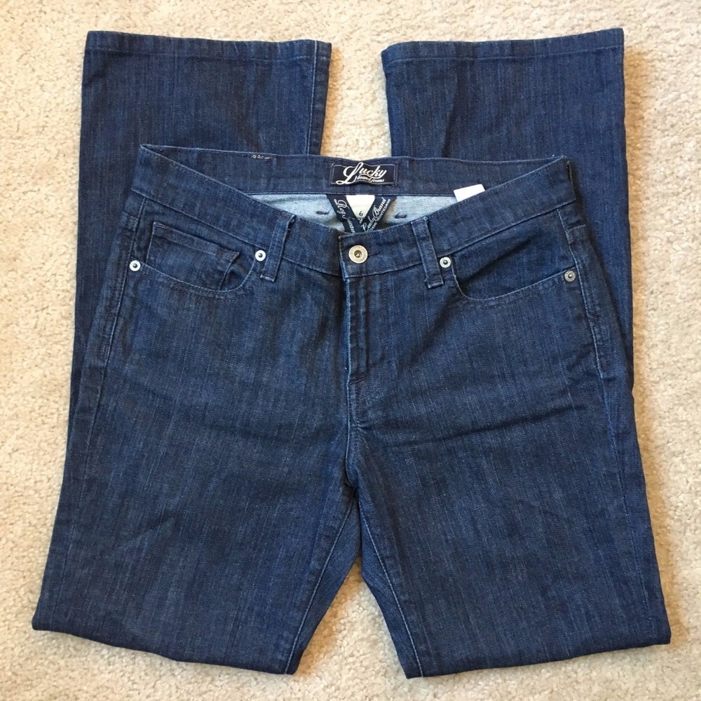 Lucky Brand Shelby Sweet n Low Dark Wash Pants