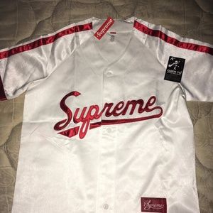 Supreme  SS17 Satin Jersey