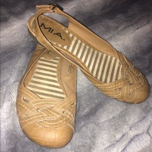 Mia flat sling backs