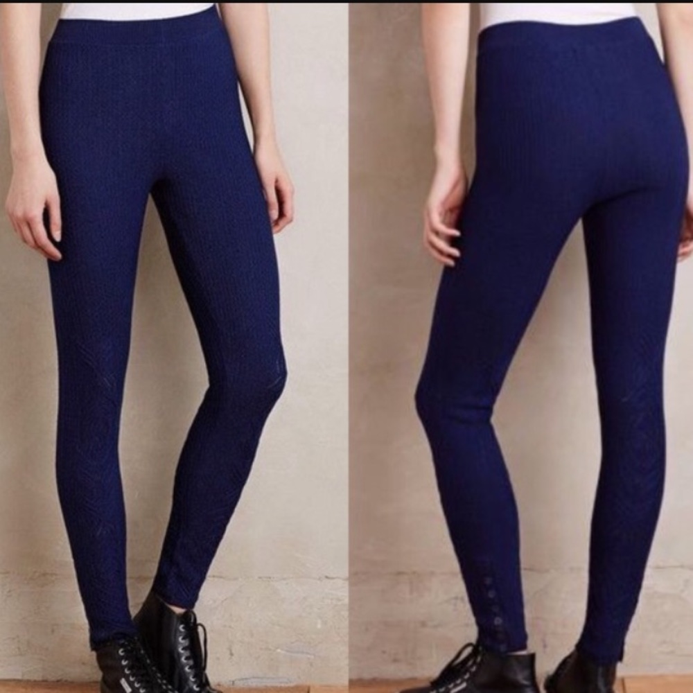 Pointelle Sweater Leggings by Sleeping on Snow