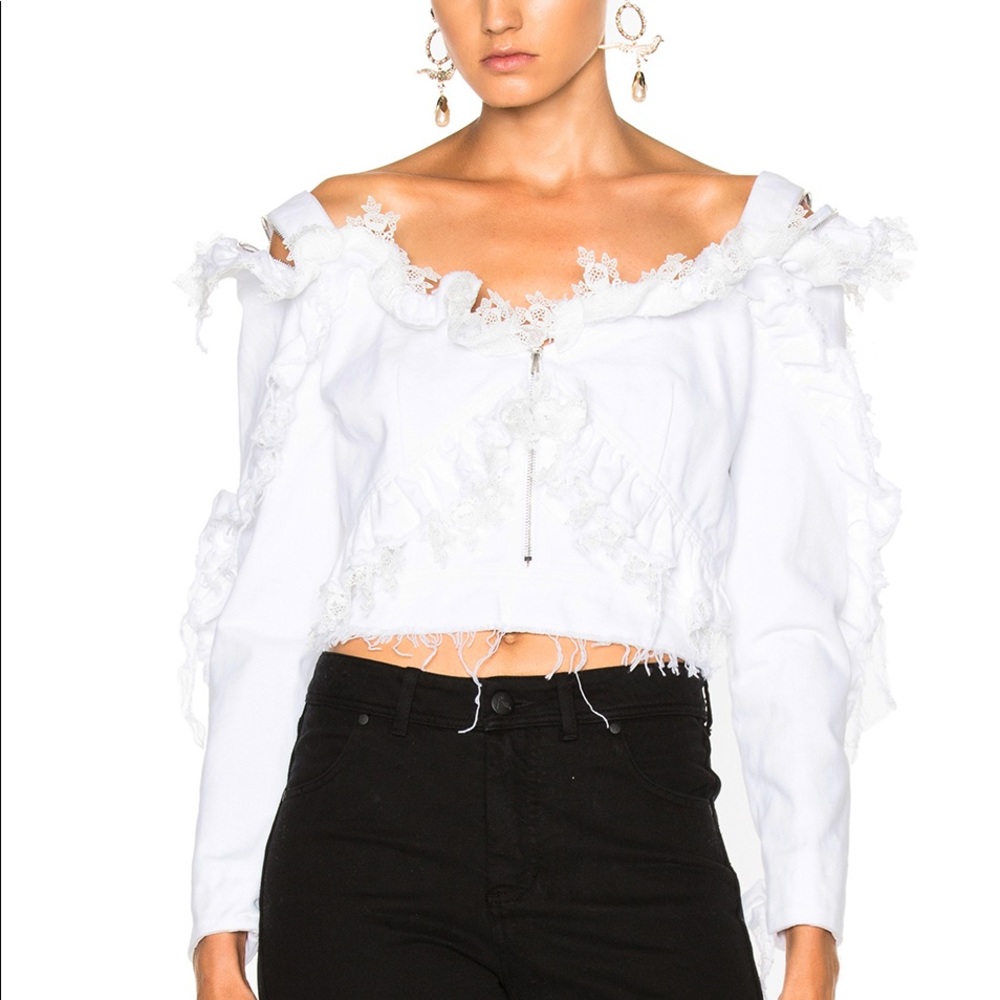 Preen by Thornton Bregazzi Jade Top NWT Size S