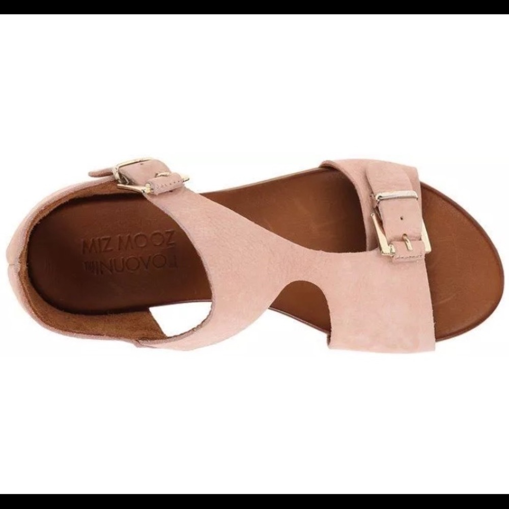 NEW Miz Mooz Roman Sandal suede pink size 9.5