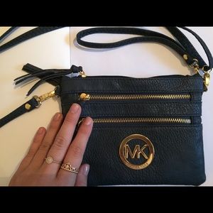Michael Kors Navy Crossbody Bag